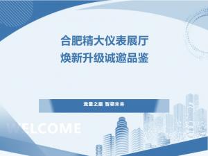 流量之巔，智領(lǐng)未來(lái)——合肥精大儀表展廳煥新升級(jí)，